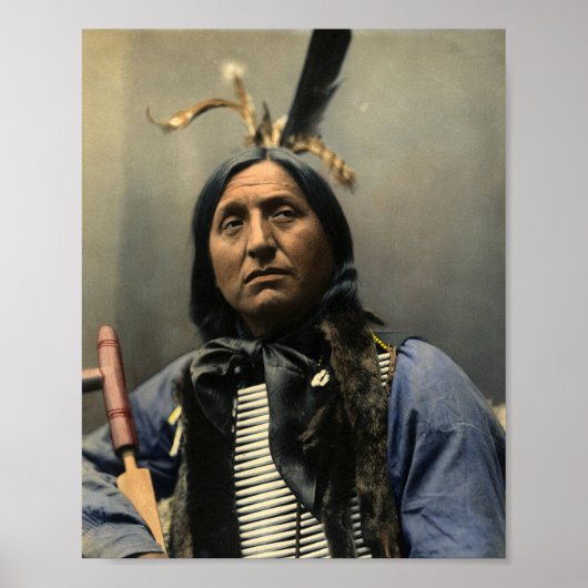 HANDSOME AMERIKAANSE INDIAANSE POSTER (Voorkant)