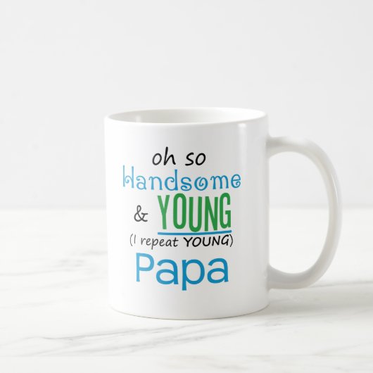 Handsome and Young Papa Koffiemok (Rechts)
