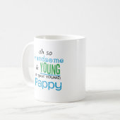 Handsome and Young Pappy Koffiemok (Voorkant links)