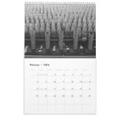 Handsome B&W Photo Calendar - Kelly Wine Kalender (Feb 2026)