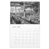 Handsome B&W Photo Calendar - Kelly Wine Kalender (Jan 2026)