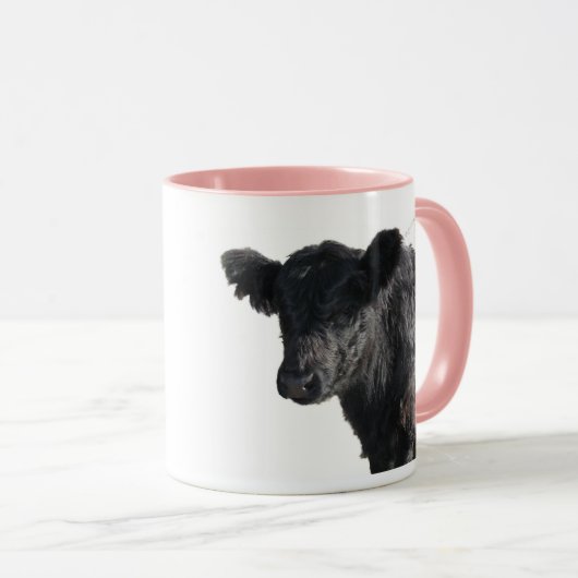 Handsome Belted Galloway Steer Mok (Voorkant rechts)