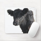 Handsome Belted Galloway Steer Muismat (Met muis)