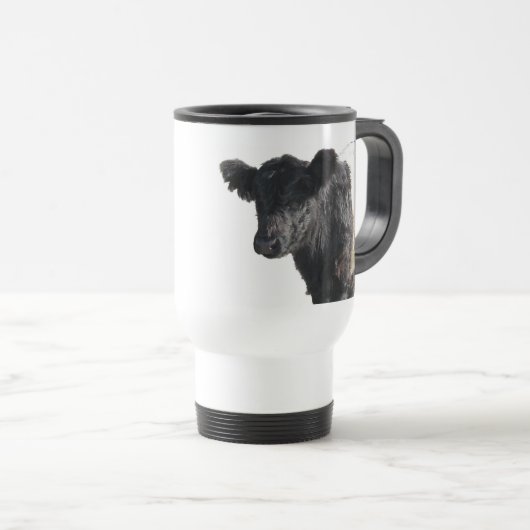 Handsome Belted Galloway Steer Reisbeker (Voorkant rechts)