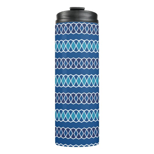 Handsome Blue Thermal Tumbler Thermosbeker (Voorkant)