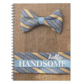 Handsome Bow Stropdas Journal Notitieboek (Voorkant)