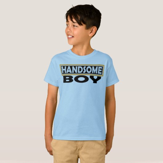 HANDSOME BOY T-SHIRT (Voorkant volledig)