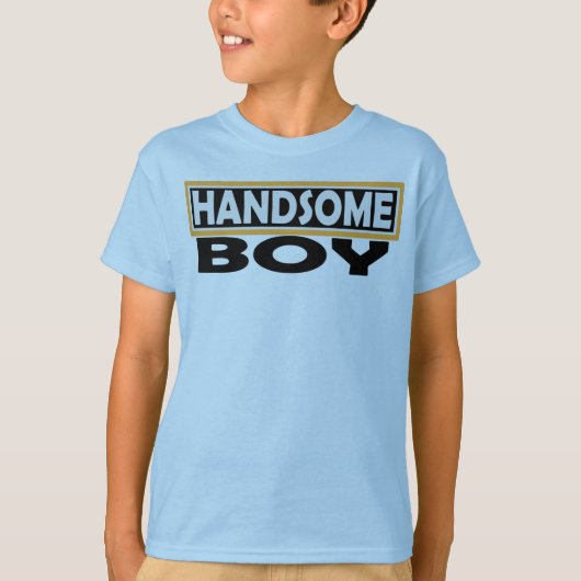 HANDSOME BOY T-SHIRT (Voorkant)