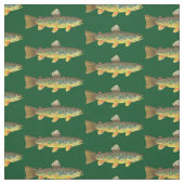 Handsome Brown Trout Vist Fisherman's Stof (Swatch)
