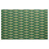 Handsome Brown Trout Vist Fisherman's Stof (Fat Quarter)