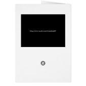 Handsome Cake Birthday Kaart (Achterkant)