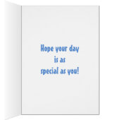 Handsome Cake Birthday Kaart (Binnen (Rechts))