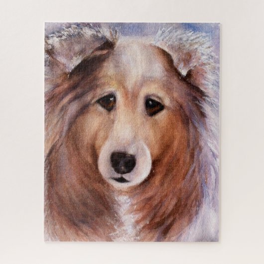 Handsome Collie Mix Legpuzzel (Verticaal)