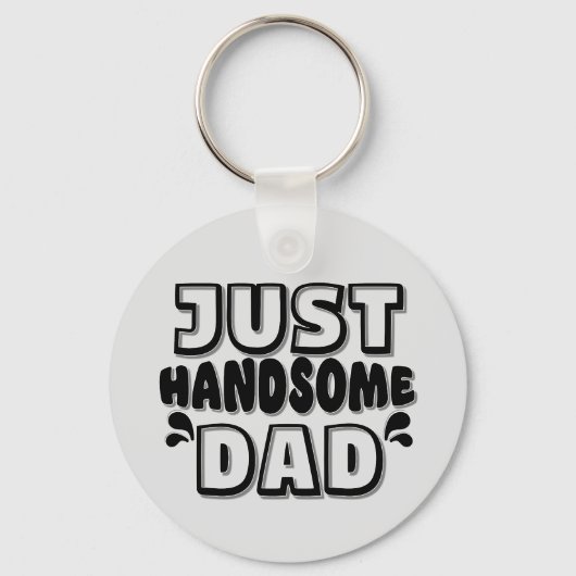 HANDSOME DAD SLEUTELHANGER (Voorkant)