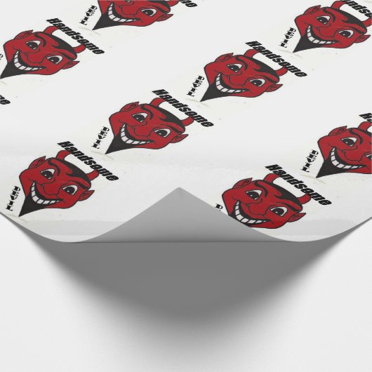 Handsome Devil Wrapping Paper Cadeaupapier (Hoek)