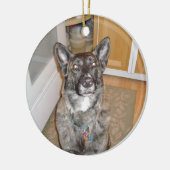 Handsome Dog Ornament (Links)