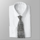 Handsome Elegant Silver Celtic Knot Vaderdag Stropdas (Gebonden)