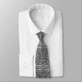 Handsome Elegant Silver Celtic Knot Vaderdag Stropdas