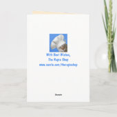 Handsome Goat Birthday Kaart (Achterkant)