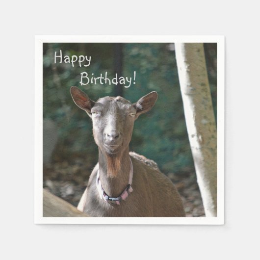 Handsome Goat Servetten (Voorkant)