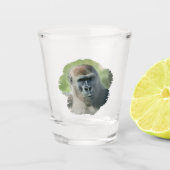 Handsome Gorilla Blackback T-Shirt Shot Glas (Voorkant)