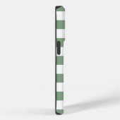 Handsome Green and White Gingham Pattern Case-Mate iPhone Case (Achterkant / Rechts)