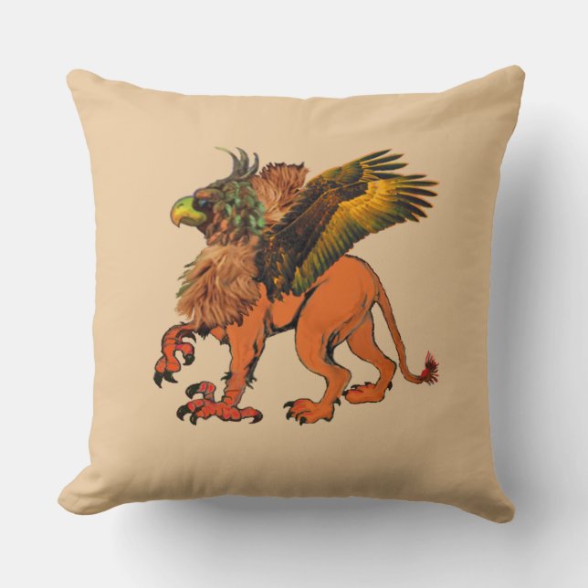 Handsome Griffin Pillow Kussen (Voorkant)