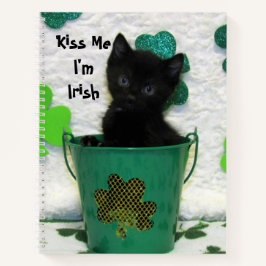 Handsome Jack's shamrock - Cat / Kitten Spiral Notitieboek
