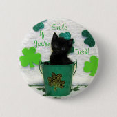 Handsome Jack's St. Patrick's Day Button - Kat (Voorkant)