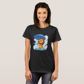 Handsome Lion Umbrella for Safari and Lions Lovers T-shirt (Voorkant volledig)