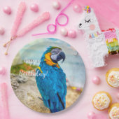 Handsome Macaw Parrot Papieren Bordje (Feest)