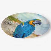 Handsome Macaw Parrot Papieren Bordje (Gekanteld)