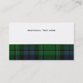 Handsome MacCallum Pset Custom Visitekaartje (Achterkant)