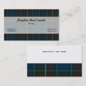 Handsome MacConnell Pset Custom Visitekaartje (Voorkant / Achterkant)