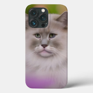 Handsome Maine Coon Himalayan Cat Case-Mate iPhone Case