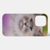 Handsome Maine Coon Himalayan Cat Case-Mate iPhone Case (Achterkant (horizontaal))