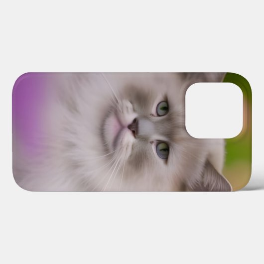 Handsome Maine Coon Himalayan Cat Case-Mate iPhone Case (Achterkant (horizontaal))