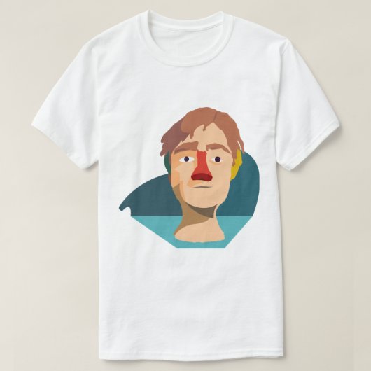 Handsome mande Dayglow musician Singer Gift for Fa T-shirt (Design voorkant)