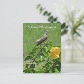 Handsome Mockingbird Briefkaart (Staand voorkant)