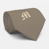 Handsome Monogrammed Stropdas (Opgerold)