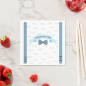 Handsome One Baby Boy First Birthday Party Napkins Servet (Insitu)
