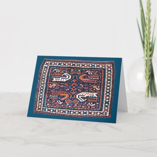 Handsome Oriental Rug Design Vaderdag Kaart (Voorkant)