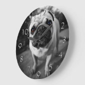 Handsome Pug Grote Klok (Hoek)