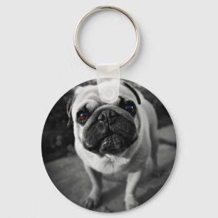 Handsome Pug Sleutelhanger
