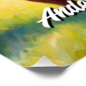 Handsome Red Angus Bull Perfect Poster (Hoek)