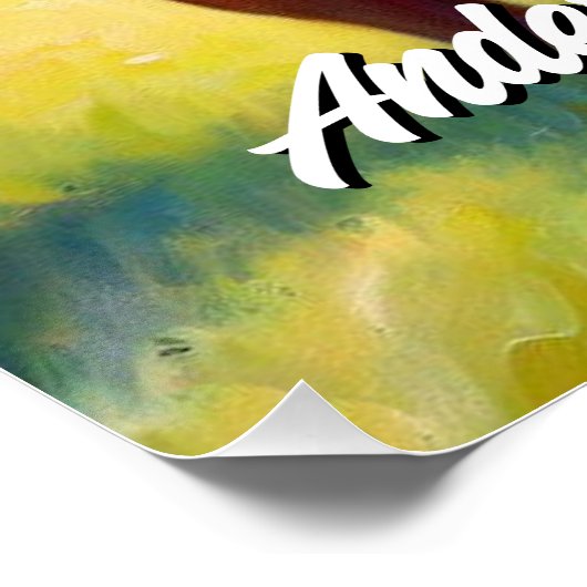 Handsome Red Angus Bull Perfect Poster (Hoek)