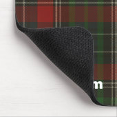 Handsome Red & Green Stuart Tartan Muismat (Hoek)