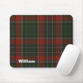 Handsome Red & Green Stuart Tartan Muismat (Met muis)