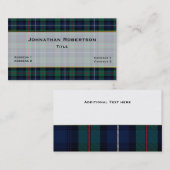 Handsome Robertson Pset Custom Visitekaartje (Voorkant / Achterkant)