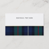 Handsome Robertson Pset Custom Visitekaartje (Achterkant)